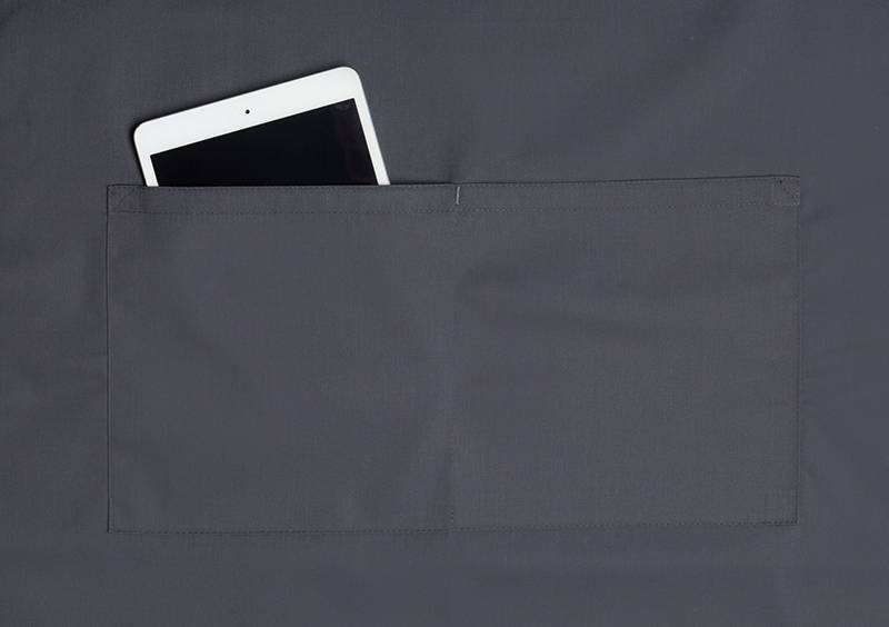 Karlowsky Latzschürze Basic mit Schnalle und Tasche