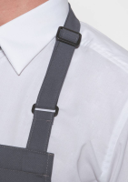 Karlowsky Latzschürze Basic mit Schnalle und Tasche