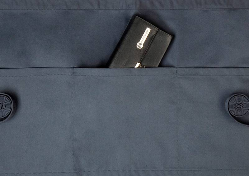 Karlowsky Vorbinder Basic mit Tasche, anthrazit