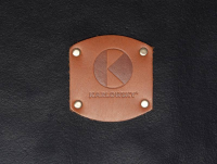 Karlowsky Leder Latzschürze, schwarz
