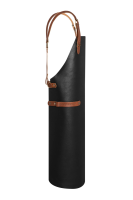 Karlowsky Leder Latzschürze X-Style mit Kreuzträgern, schwarz