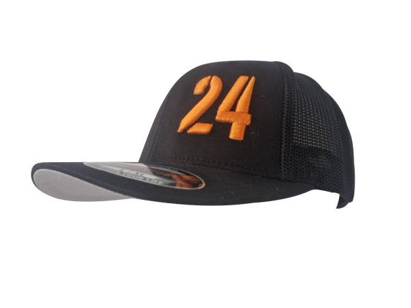 FlexFit 24 Mesh Trucker Cap 6511-orange