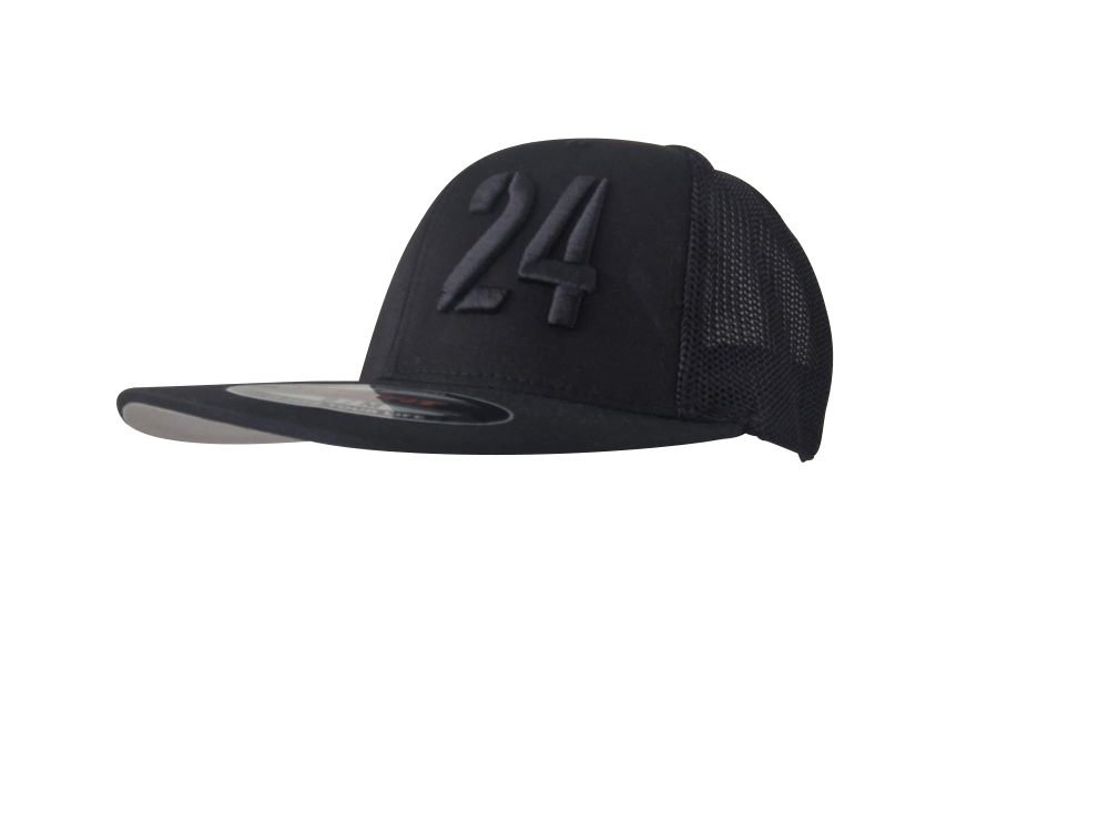 FlexFit 24 Mesh Trucker Cap 6511-schwarz