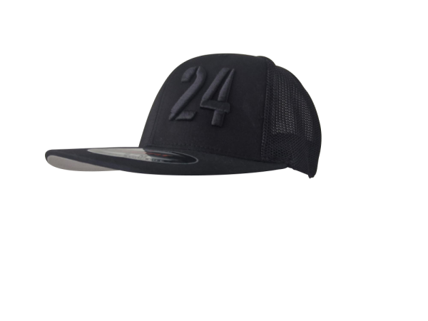 FlexFit 24 Mesh Trucker Cap 6511-schwarz