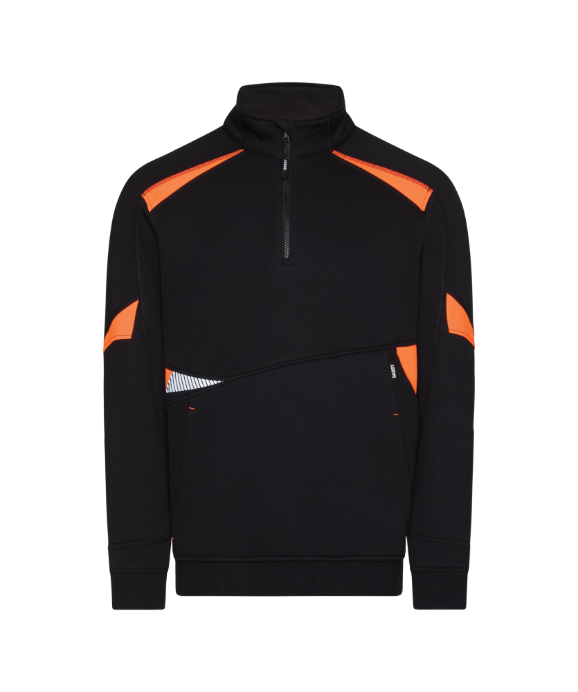 Dassy ® Aratu, Copesre80, schwarz/fluo orange, 4XL