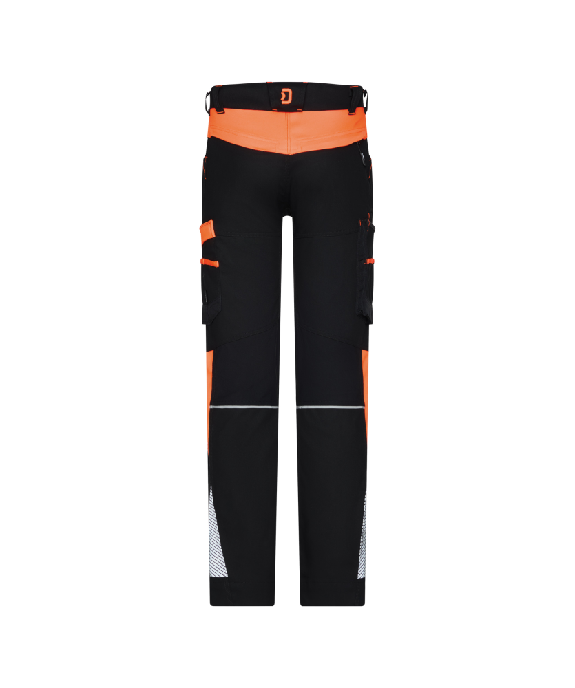 Dassy ® Hong Kong, Pescore41, schwarz/fluo orange, plus, 56