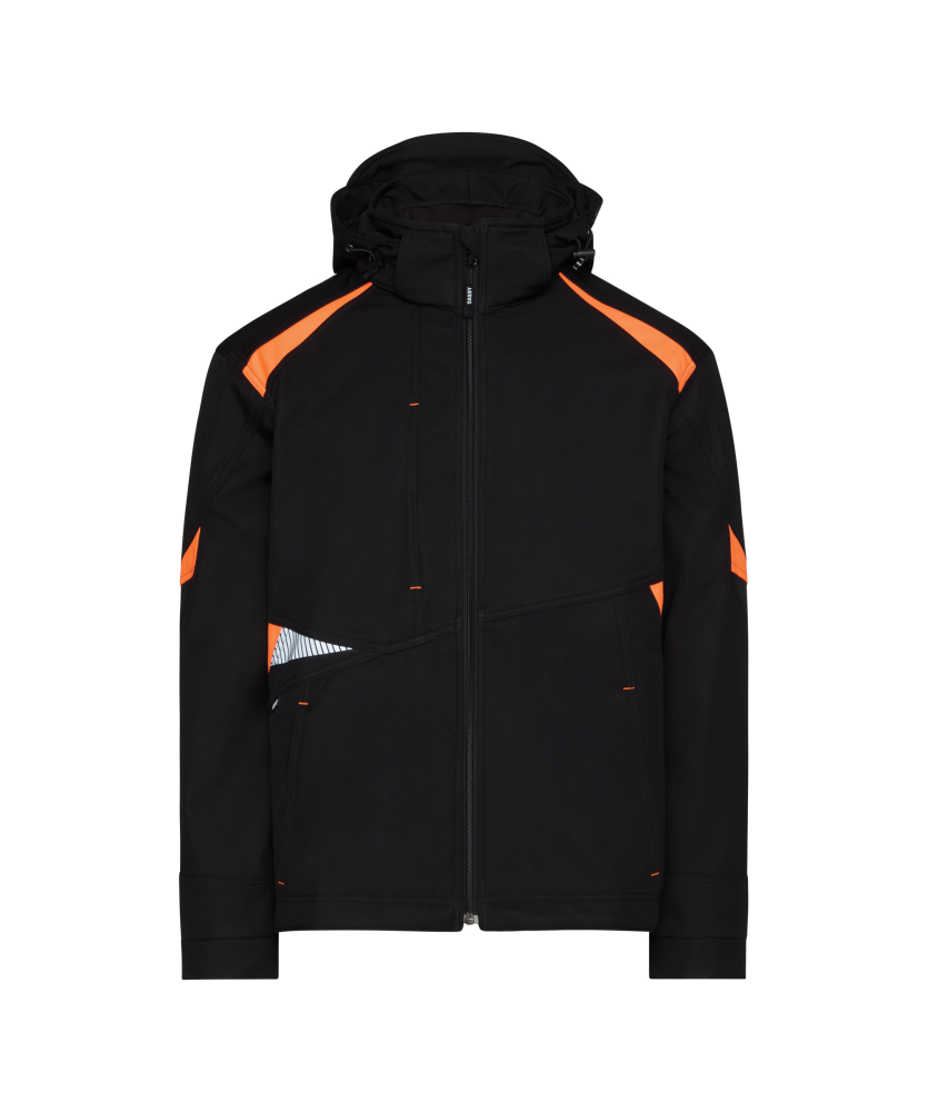 Dassy ® Kalama, Pesre21, schwarz/fluo orange, L