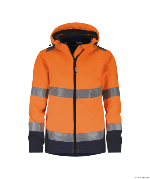 Dassy ® Malaga Women, Pes74, orange/dunkelblau