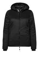 HAKRO Damen Kapuzen-Thermo-Loftjacke, schwarz, S