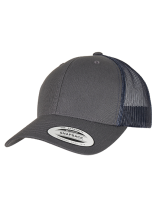 FlexFit Cap Retro Trucker 2-Tone Charcoal/Black