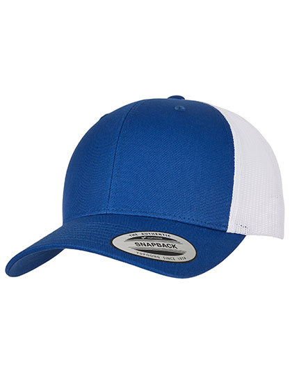 FlexFit Cap Retro Trucker 2-Tone Royal/White