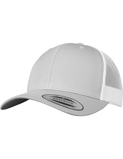 FlexFit Cap Retro Trucker 2-Tone Silver/White