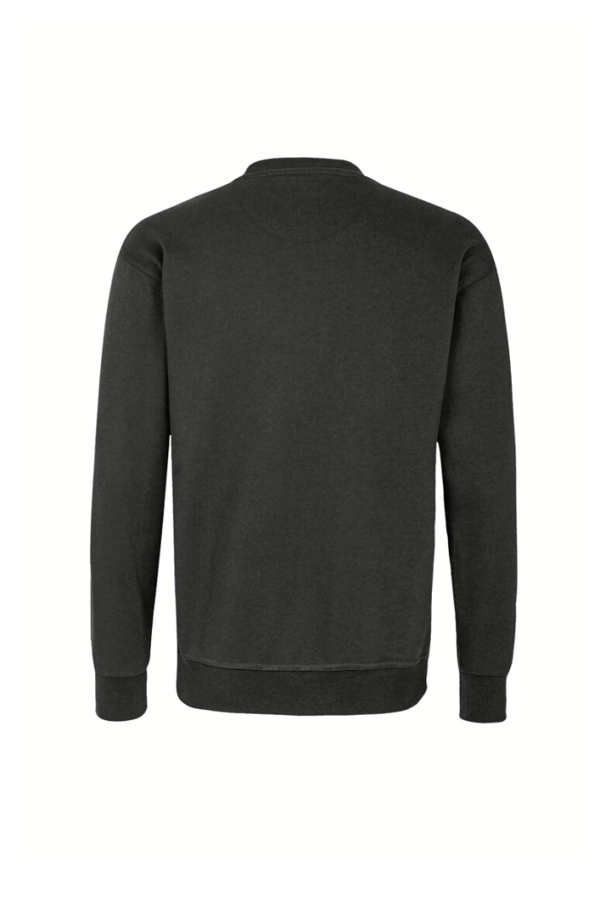 HAKRO Label-Free Sweatshirt Heavy MIKRALINAR® ECO, karbongrau, L