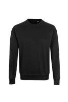 HAKRO Label-Free Sweatshirt Heavy MIKRALINAR® ECO, schwarz, 2XS