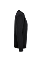 HAKRO Label-Free Sweatshirt Heavy MIKRALINAR® ECO, schwarz, 2XS