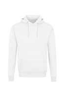 HAKRO Label-Free Kapuzen-Sweat Heavy MIKRALINAR® ECO, weiss, S