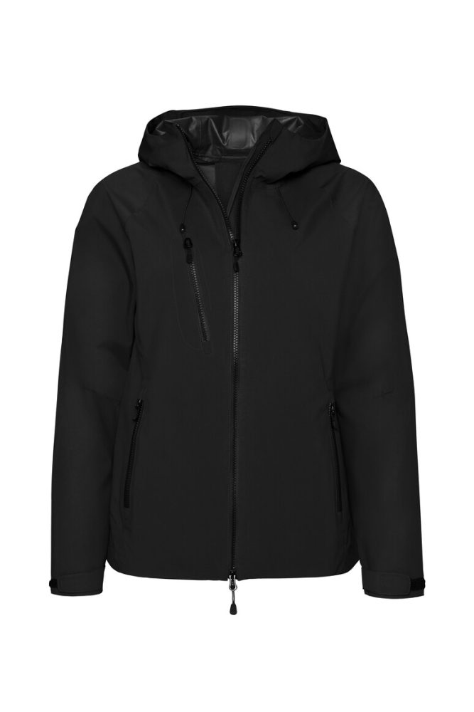 HAKRO Damen High-Activejacke ECO, schwarz, 2XL