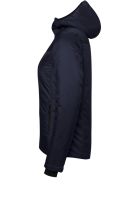 HAKRO Damen Kapuzen-Thermo-Loftjacke, tinte, S