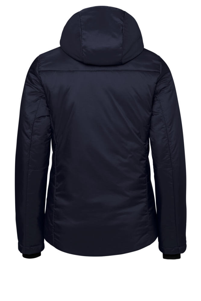 HAKRO Damen Kapuzen-Thermo-Loftjacke, tinte, S