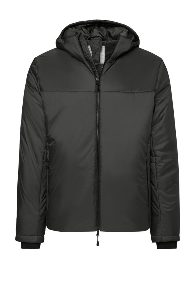 HAKRO Kapuzen-Thermo-Loftjacke, karbongrau, XS