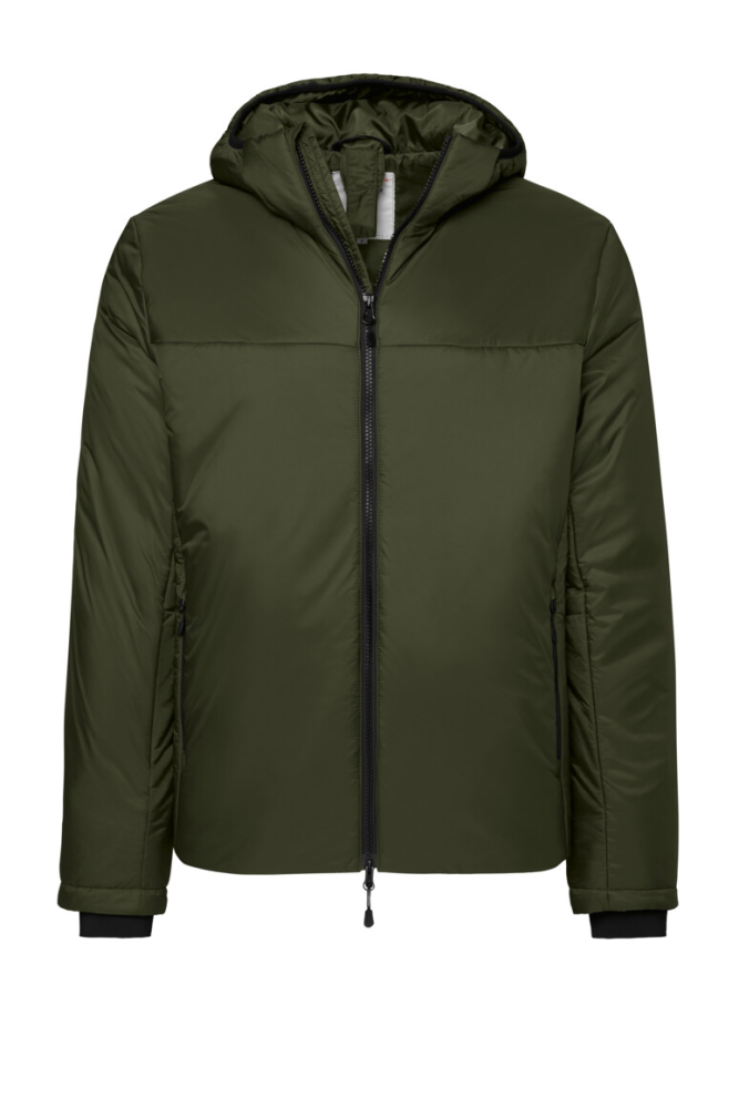 HAKRO Kapuzen-Thermo-Loftjacke, olive, 6XL