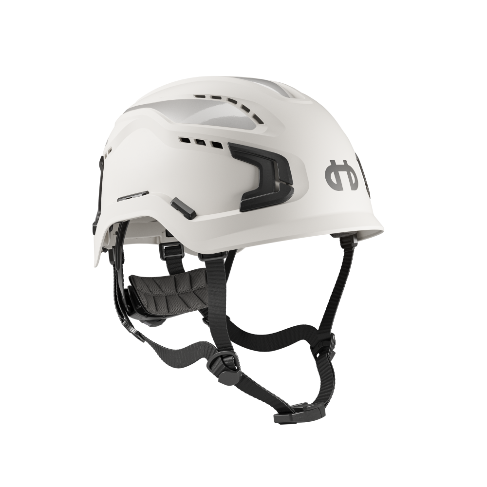 Hellberg Profi Schutzhelm, Sector Belüftet Weiss