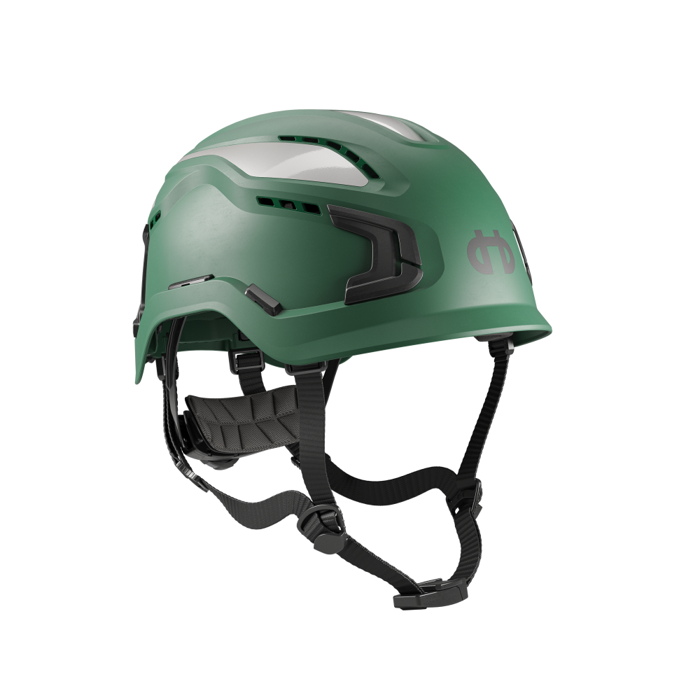 Hellberg Profi Schutzhelm, Sector Belüftet Grün