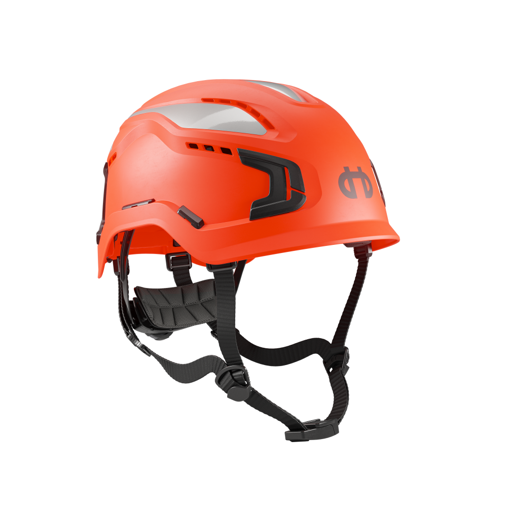 Hellberg Profi Schutzhelm, Sector Belüftet Orange