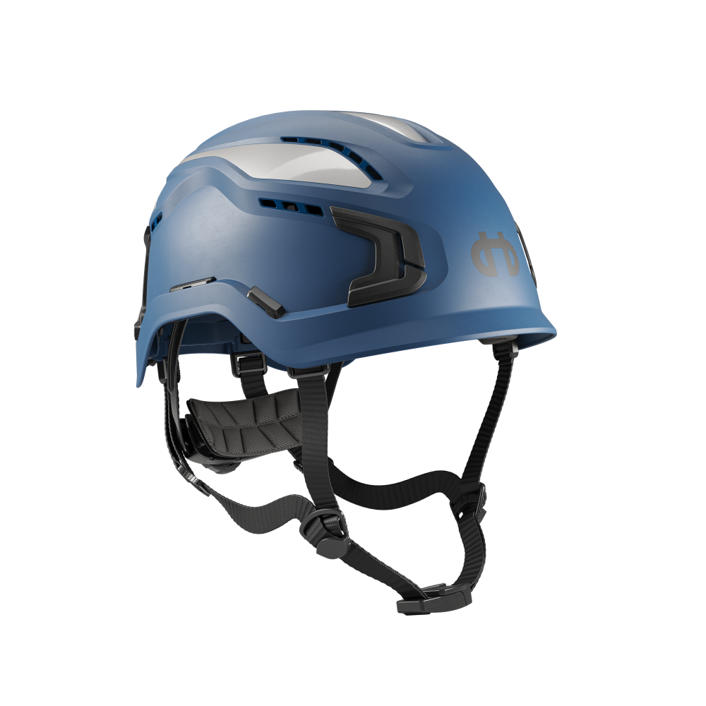 Hellberg Profi Schutzhelm, Sector Belüftet Blau