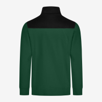 FHB ROB Zip-Sweatshirt, grün-schwarz, Gr. XL