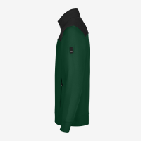 FHB ROB Zip-Sweatshirt, grün-schwarz, Gr. XL