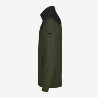 FHB ROB Zip-Sweatshirt, oliv-schwarz, Gr. 2XL