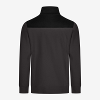 FHB ROB Zip-Sweatshirt, anthrazit-schwarz, Gr. S