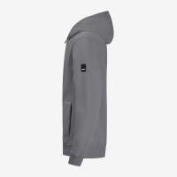 FHB QUENTIN Hoodie Jacke, grau, Gr. 2XL