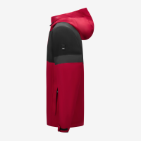 FHB LUCA Regenjacke, rot-schwarz, Gr. 4XL