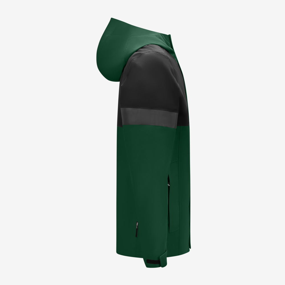FHB LUCA Regenjacke, grün-schwarz, Gr. XS