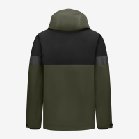 FHB LUCA Regenjacke, oliv-schwarz, Gr. M