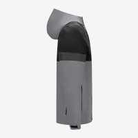 FHB LUCA Regenjacke, grau-schwarz, Gr. S