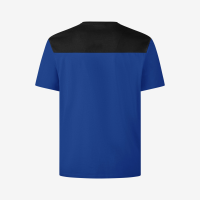 FHB KNUT T-Shirt Herren, royalblau-schwarz, Gr. XL