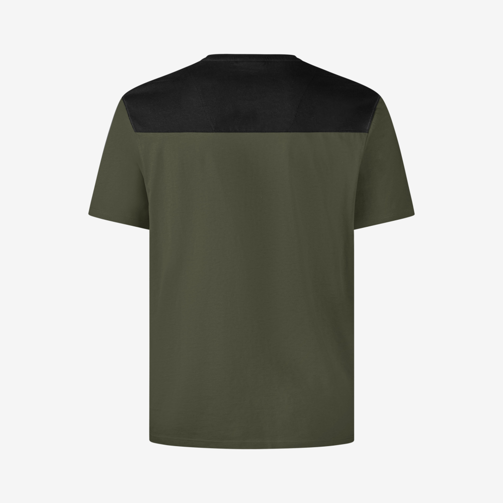 FHB KNUT T-Shirt Herren, oliv-schwarz, Gr. 5XL