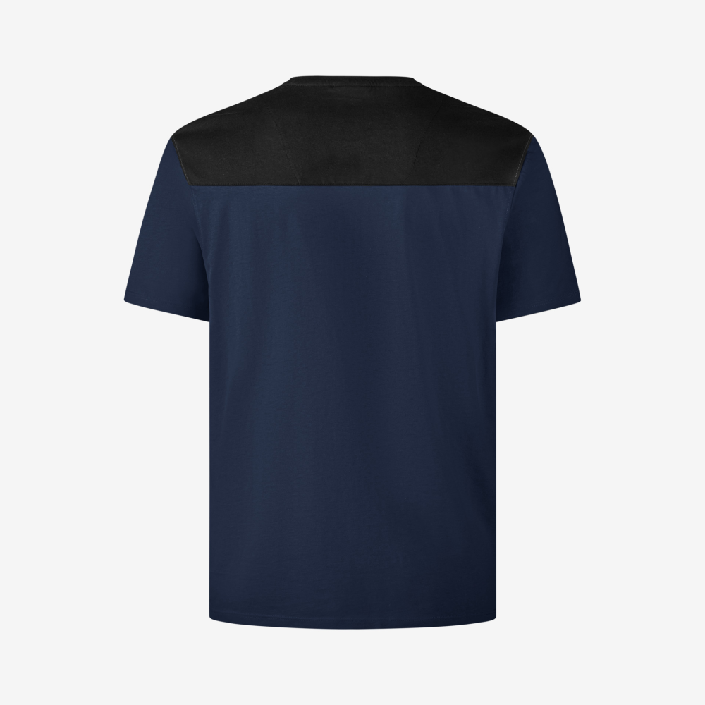 FHB KNUT T-Shirt Herren, marine-schwarz, Gr. 2XL