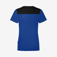 FHB KIRA T-Shirt Damen, royalblau-schwarz, Gr. 4XL
