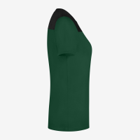 FHB KIRA T-Shirt Damen, grün-schwarz, Gr. 4XL