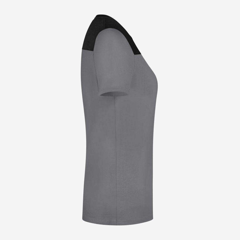 FHB KIRA T-Shirt Damen, grau-schwarz, Gr. L