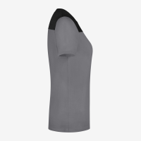 FHB KIRA T-Shirt Damen, grau-schwarz, Gr. L