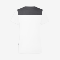 FHB KIRA T-Shirt Damen, weiss-anthrazit, Gr. L