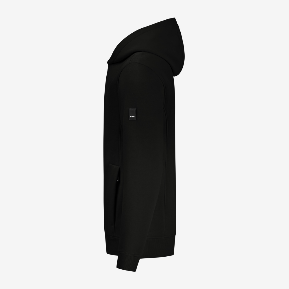 FHB BENNET Hoodie, schwarz, Gr. S
