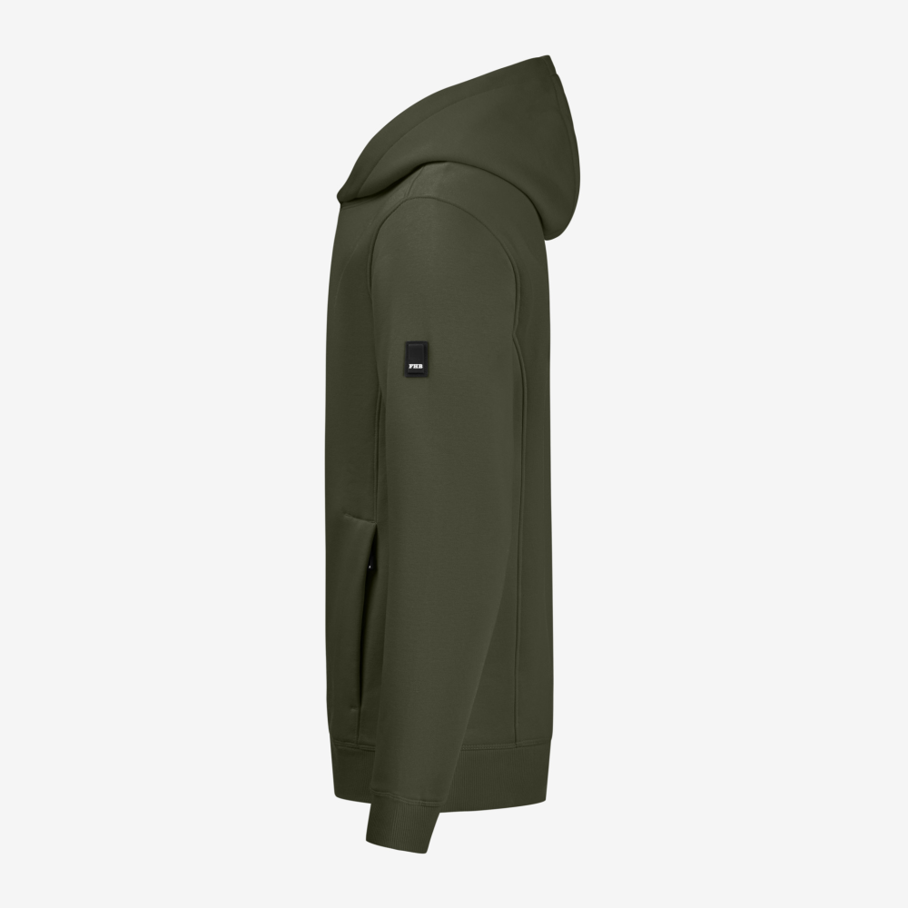 FHB BENNET Hoodie, oliv, Gr. S