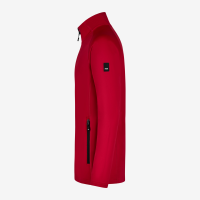 FHB KUNO Fleece-Jacke, rot, Gr. M