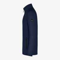 FHB KUNO Fleece-Jacke, marine, Gr. S